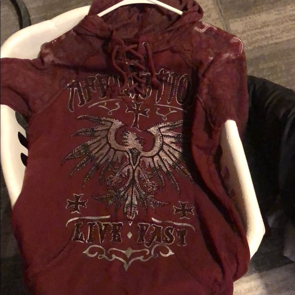 Affliction hoodies